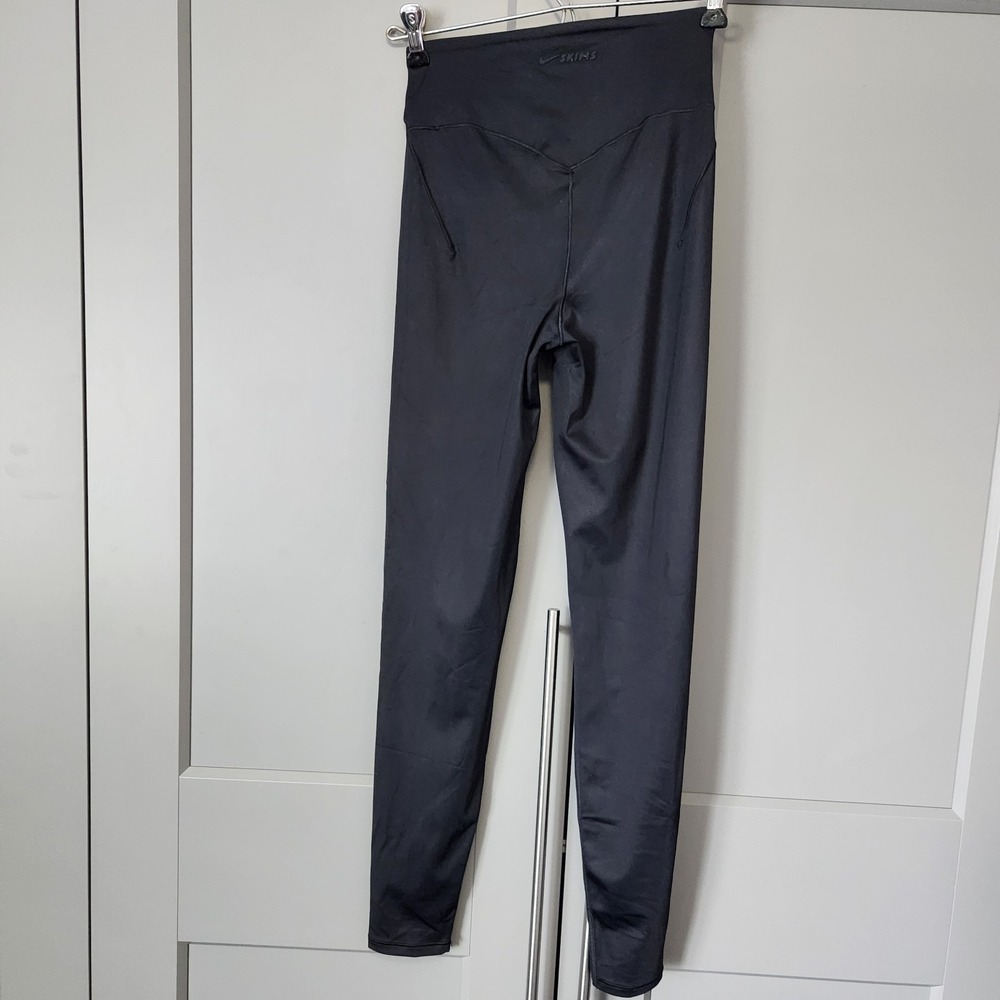 New Nike x SKIMS Bonded Waist Legging 26" Obsidian Black NWT XS BO-LEG-8352W